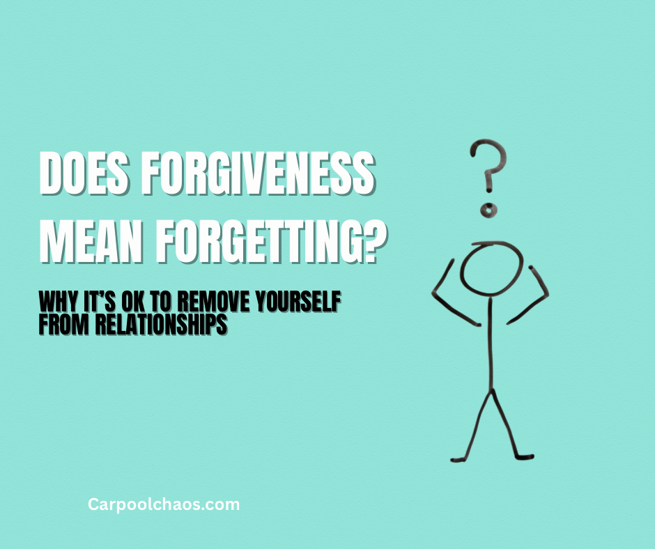 You’re Not in My Picture Right Now: Forgiving Without Letting People Back In