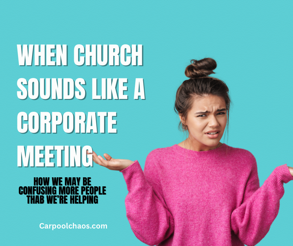 When the Church Uses a Lot of Words but Says Very Little